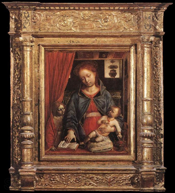 FOPPA, Vincenzo Madonna and Child with an Angel deu Spain oil painting art